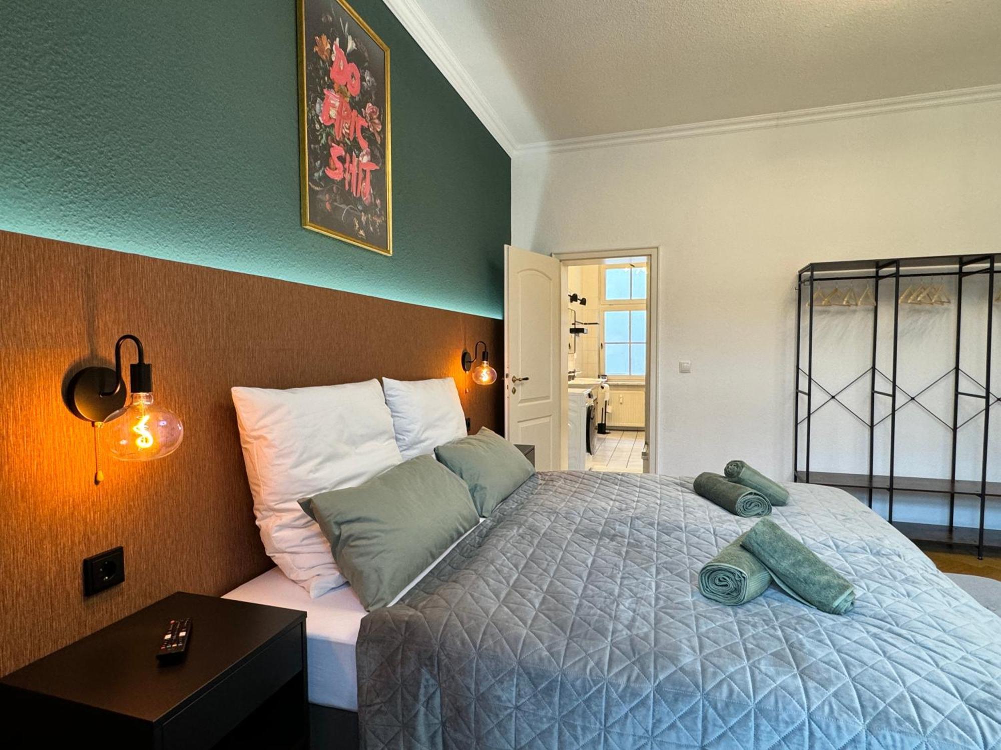 Rebelrents #4 Design Trifft Komfort - Einzigartiges Ferienapartment In Der Nahe Des Hauptbahnhofs Halle  외부 사진