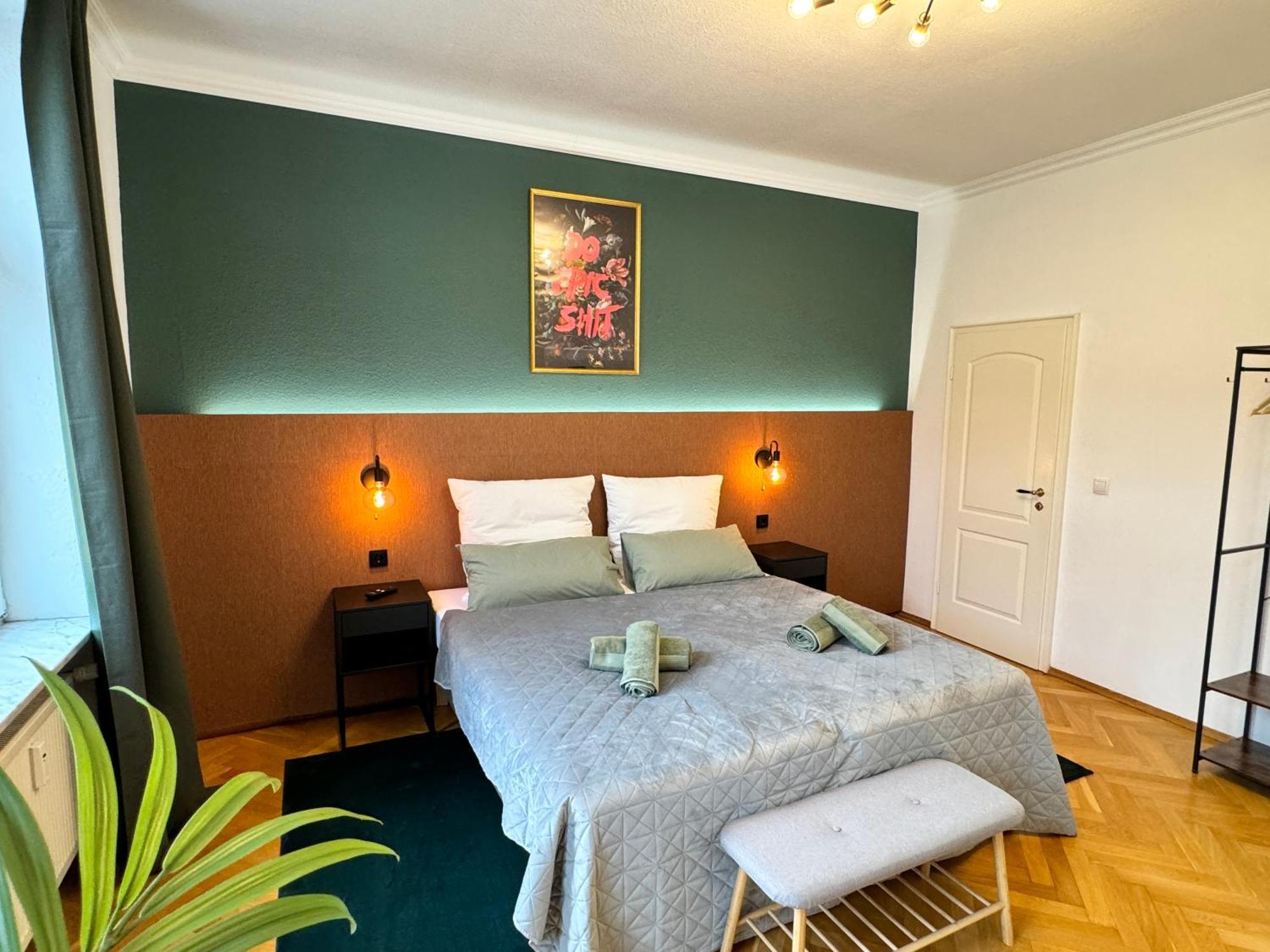 Rebelrents #4 Design Trifft Komfort - Einzigartiges Ferienapartment In Der Nahe Des Hauptbahnhofs Halle  외부 사진